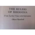 The Rulers of Rhodesia - Oliver Ransford - Hardcover - 345 pages