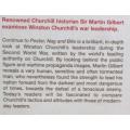 Continue to Pester, Nag and Bite - Martin Gilbert - Churchill`s War Leadership - 104 pages