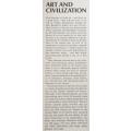 Art and Civilization - Bernard S. Myers - Hardcover - 423 pages
