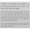 Union - The Heart of Rugby - Paul Thomas & Various - Hardcover - 201 pages