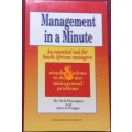 Management in a Minute - Dr Neil Flanagan and Jarvis Finger - Softcover - 203 Pages