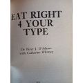 Eat Right for Your Type - Dr. Peter J. D`Adamo