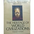 The Heritage of World Civilizations - Vol 1 to 1600 - Various authors - Softcover - 575 pages