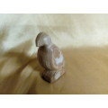 I HAVE A BEAUTIFUL LITTLE SOAP STONE CARVED BIRD - STUNNING PIECE!!!!