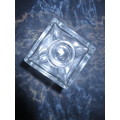 THIS IS SUCH A CUTE SQUARE GLASS POT - BEAUTIFUL PIECE!!!!