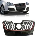2004 2005 2006 2007 2008 VW GOLF MK5 GTI 04-08 Grille Grill With RED Molding