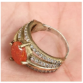 Authentic Turkish Amethyst Ring