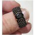 Authentic Turkish Ring with Onyx