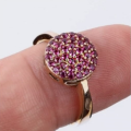 Authentic Turkish Ruby Dots Ring