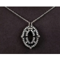 925 Sterling Silver Chain with CZ Pendant