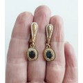 Authentic Turkish Onyx Earrings
