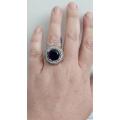Authentic Turkish Sapphire Ring