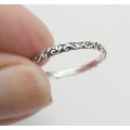 925 Sterling Silver Filigree Ring