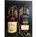 Van Ryn's 27 Year Brandy and Bains 15 year Whiskey Nelson mandela Limited Edition FREE DELIVERY
