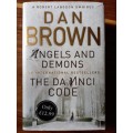 Angels and Demons / The Da Vinci Code (Robert Langdon #1-2) by Dan Brown - Large Hardcover