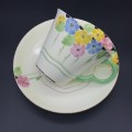 1930s Art Deco `Paragon` Teacup and Saucer