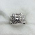 Beautiful18ct White Gold and Diamond Ring (V. R164 000)