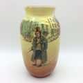 Large Royal Doulton `Dickens Ware` Vase (Barkis)