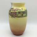 Large Royal Doulton `Dickens Ware` Vase (Barkis)