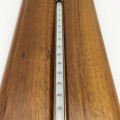 Large Wooden Vintage Wall Thermometer