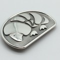 Solid Silver `Pangolin` Vintage Designer Brooch