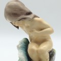 Adorable Royal Worcester `August` Child Figurine (3441)