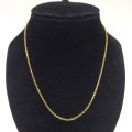 Vintage 18ct Gold Necklace (Cable Link)