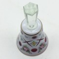 Beautiful Vintage Bohemian Glass Bell