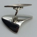 Classic `Georg Jensen` Solid Silver Vintage Cufflinks