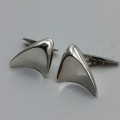 Classic `Georg Jensen` Solid Silver Vintage Cufflinks