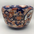 Very Large Antique `Imari` Porcelain Jardiniere