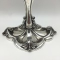 Antique Silver-Plated `Art Nouveau` Candlesticks
