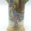 Miniature Royal Doulton `Dickens` Vase