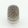 Great Quality Vintage Silver Thimble