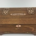 Wooden and Copper `Art Nouveau` Bridge Box