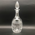 Crystal `Royal Brierley` Vintage Decanter (Honeysuckle)