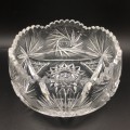 Super Quality Vintage `Bohemian Crystal` Bowl