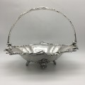 Fine Victorian Silver-Plated Basket