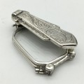 Early Art Deco Solid Silver Folding Lorgnettes