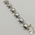 Superb Sterling Silver `Elephant` Vintage Bracelet