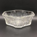 Super Quality `Rose-Cut` Crystal Vintage Bowl