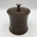 Victorian Tobacco Jar and Lid (Taylor, Tunnicliffe and Co.)