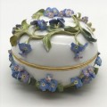 Antique `Meissen` Porcelain Bowl and Cover