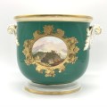 Antique French Porcelain Wine Cooler or Jardiniere