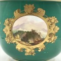Antique French Porcelain Wine Cooler or Jardiniere