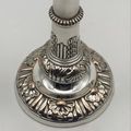 Antique Silver-Plated Table Lamp