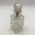 Victorian Solid Silver & Crystal Scent Bottle (1898)