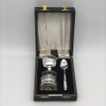 Boxed Silver-Plate Christening Set (Heather)