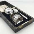 Boxed Silver-Plate Christening Set (Heather)