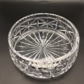 1950`s Quality Cut-Crystal Large Bowl